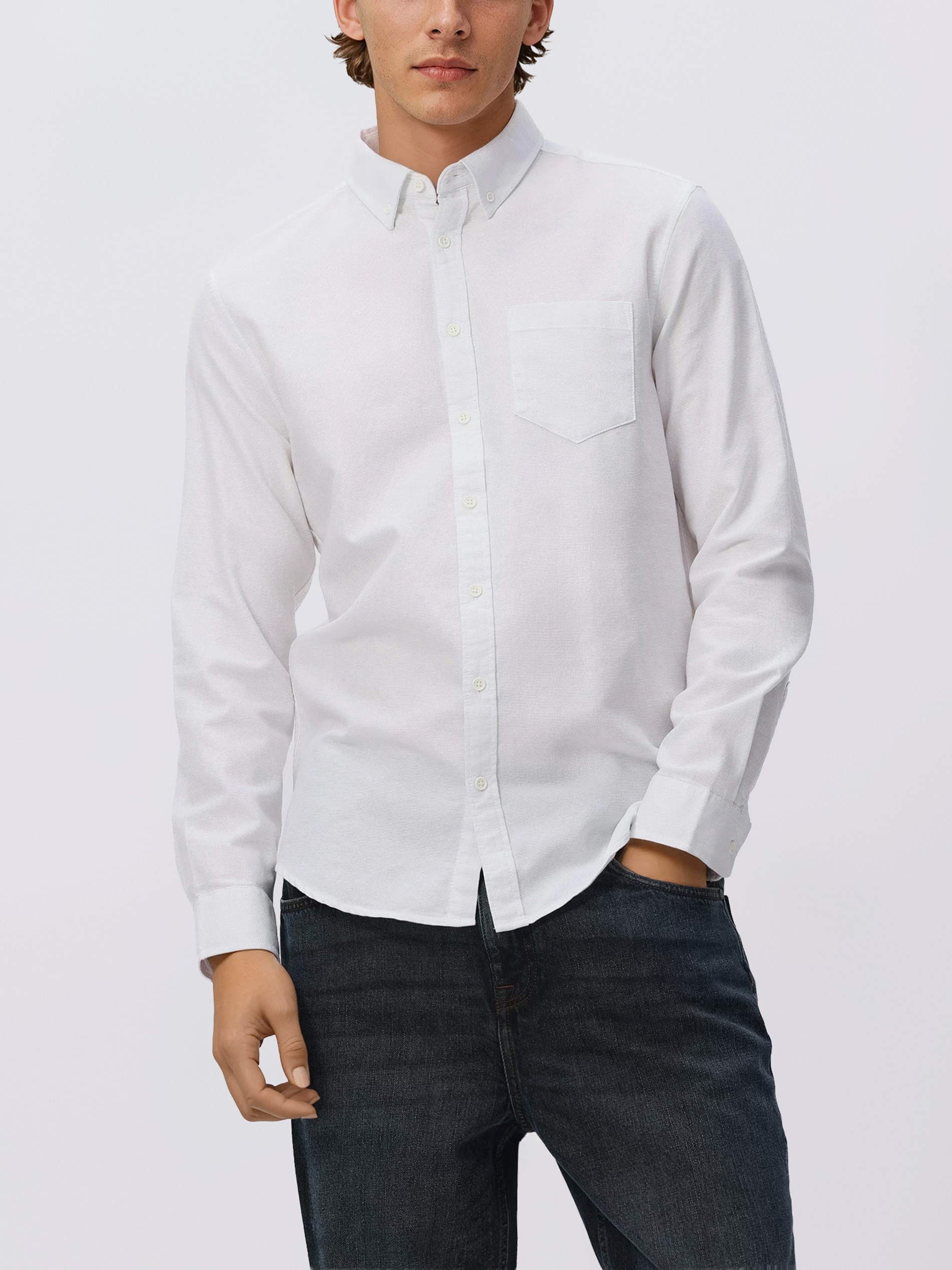 Bawełniana koszula slim fit