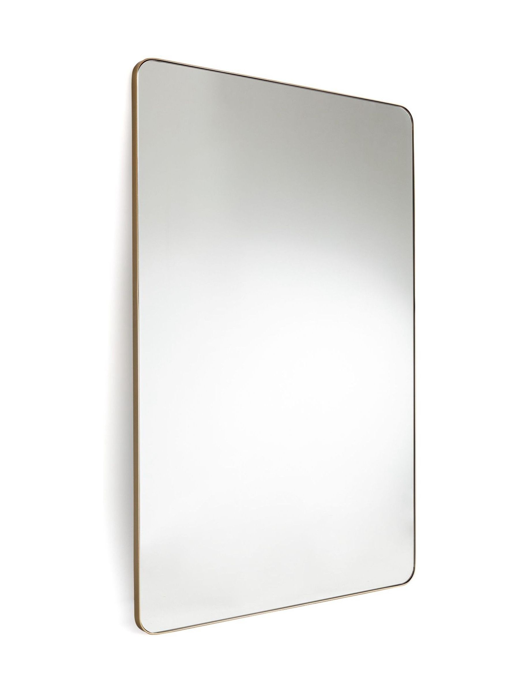 La Redoute Intérieurs Brass Iodus 80x120cm Rectangular Mirror