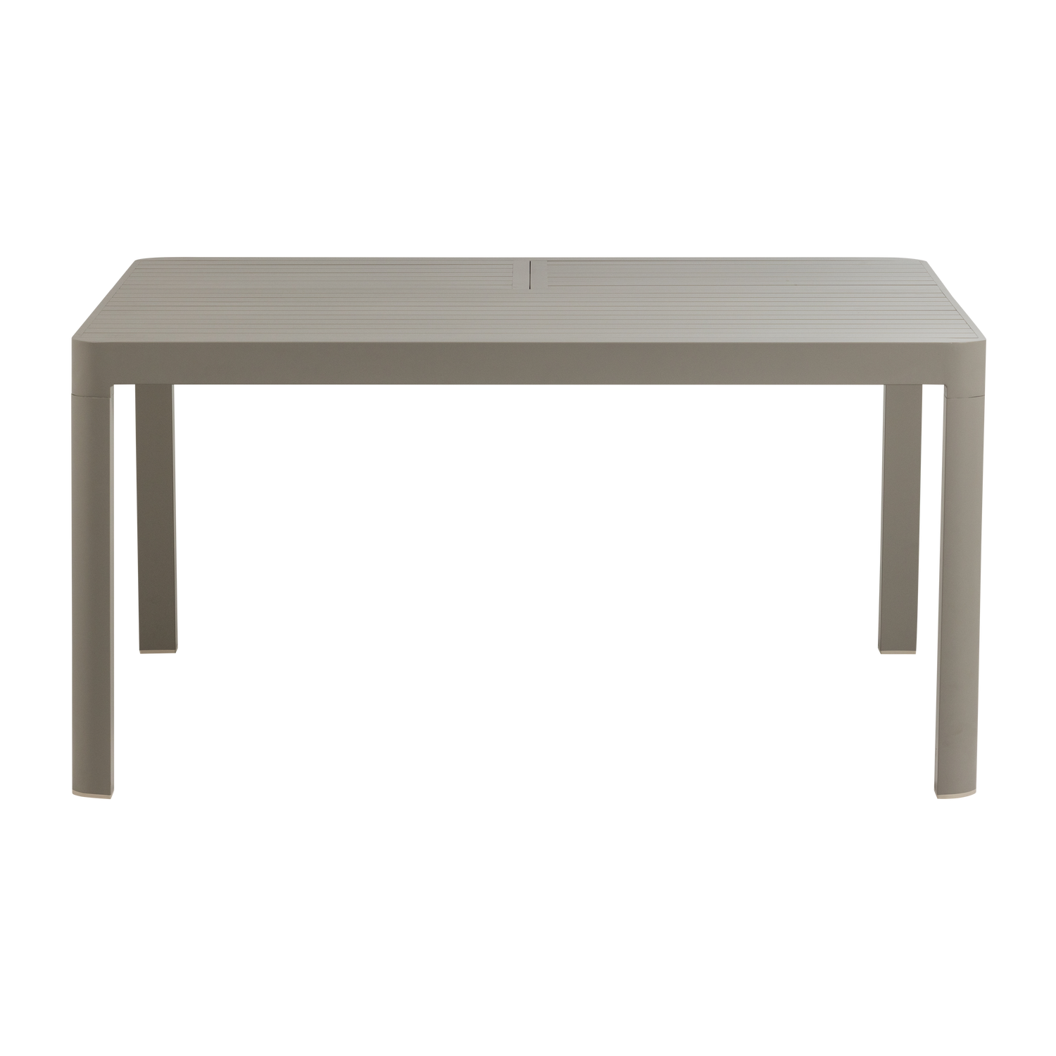 WOOOD tuintafel uitschuifbaar Ovara - Aluminium - Zand - 76x150x150