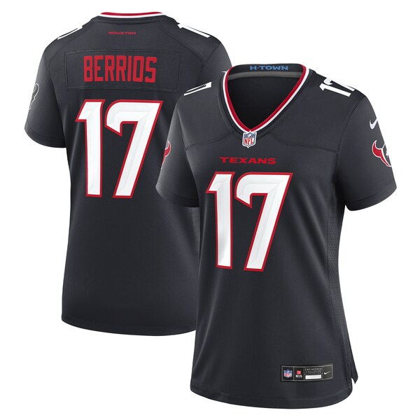Braxton Berrios Houston Texans Nike Women's Team Game Jersey -  Navy