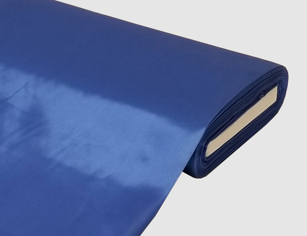 Dekostoff Satin Blau