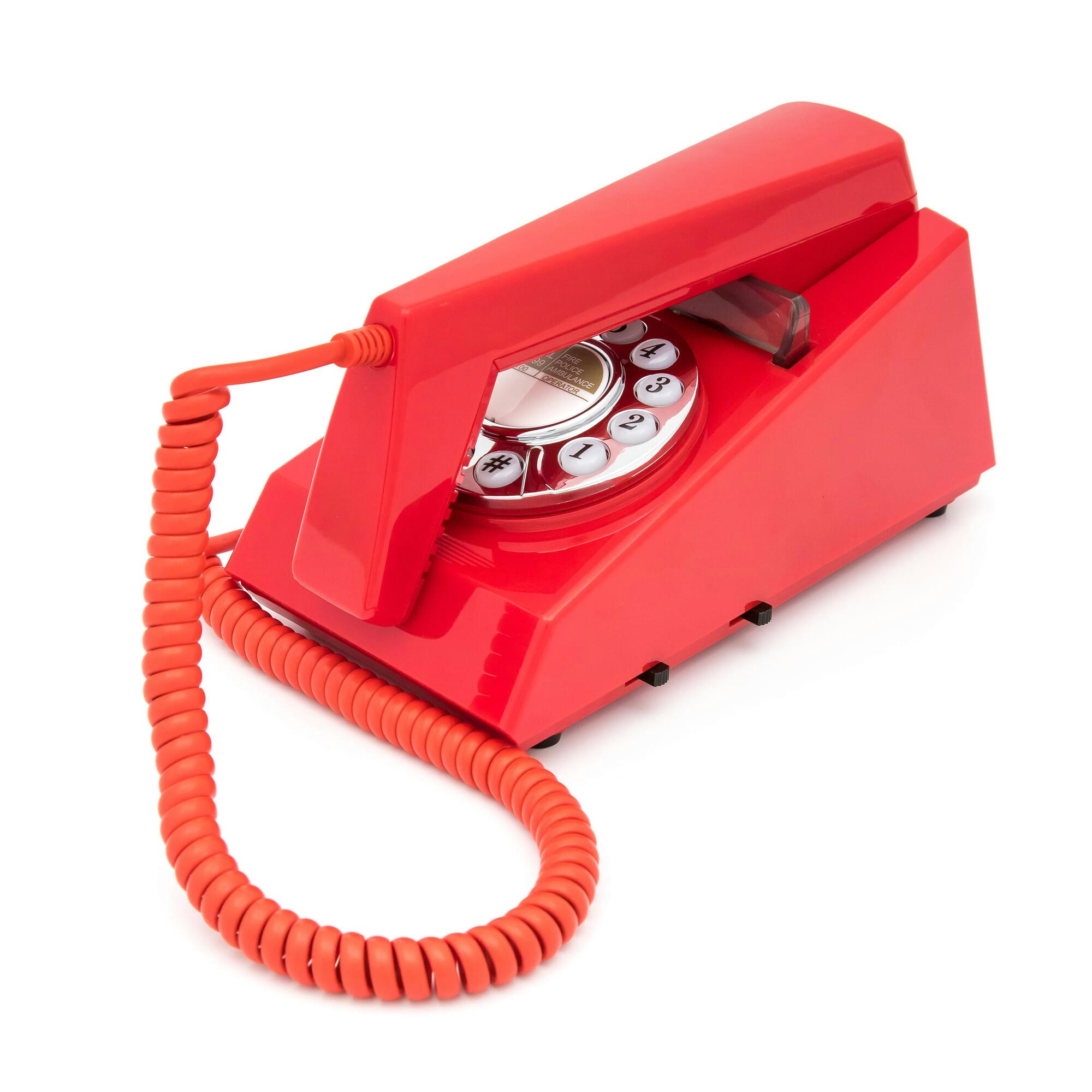 - Téléphone analogique  TRIM PHONE RED