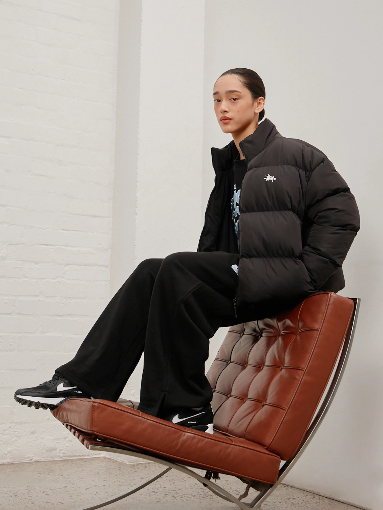 Graffiti Puffer Jacket