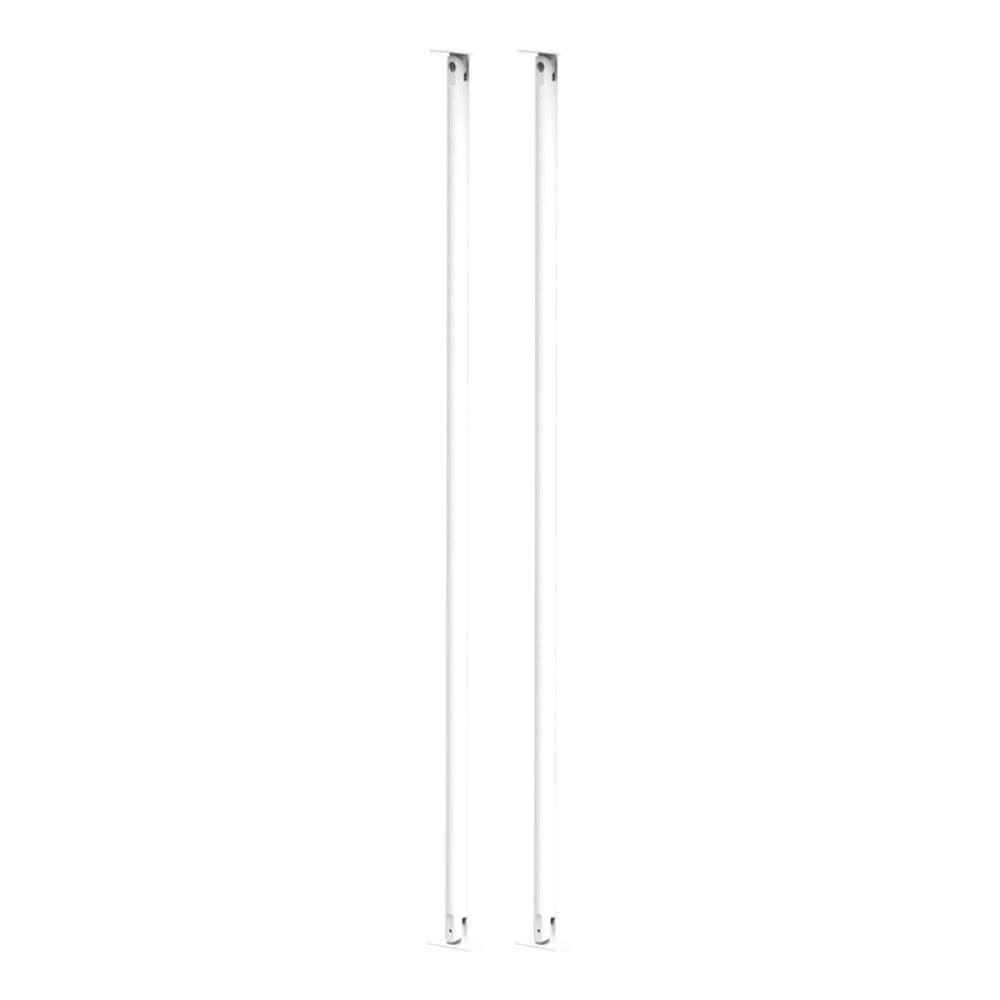 REKKVERKSSPILER LUNDBERGS NEW YORK HVIT Ø19X1005MM 2STK/PK