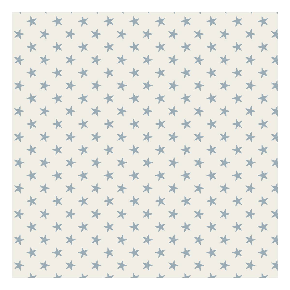 Light Blue Tiny Star Cotton Fabric?by the Metre