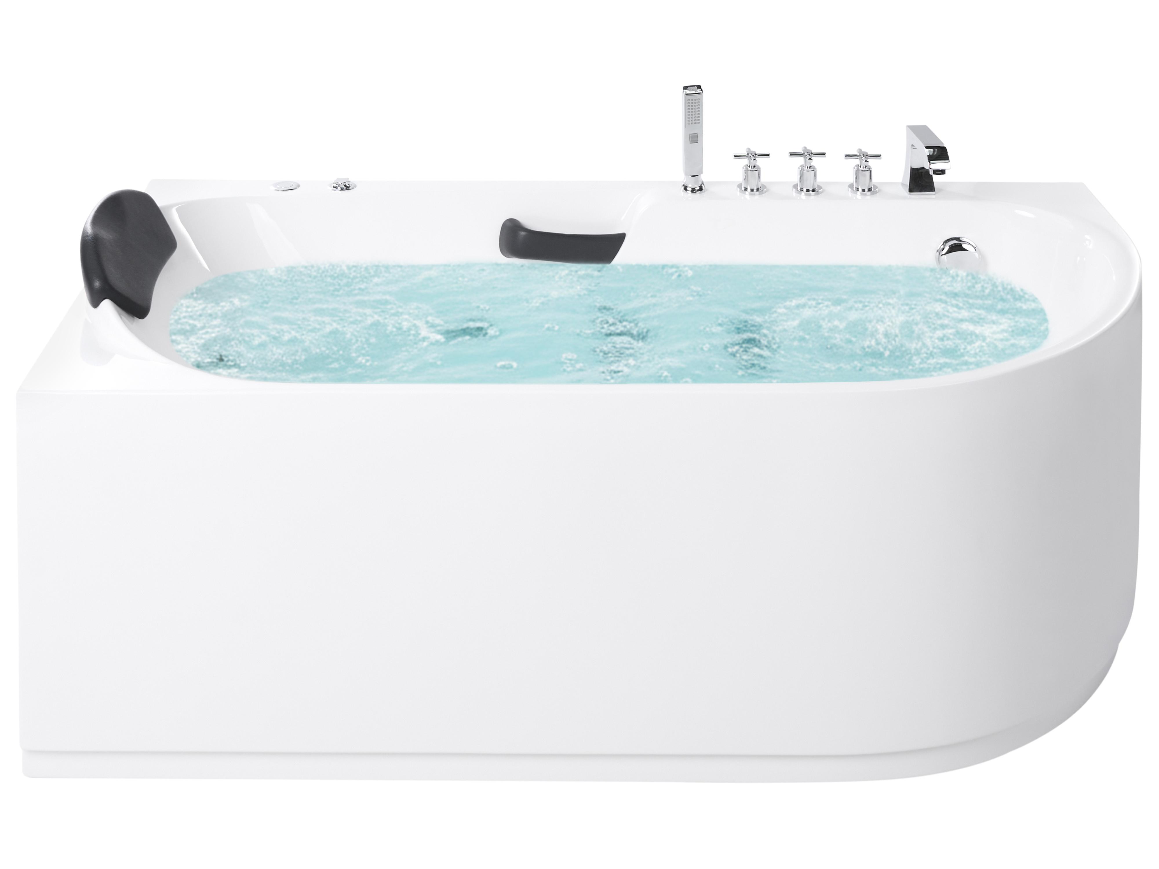 Hot Tub SAYULA Left Hand 1700 x 800 mm White
