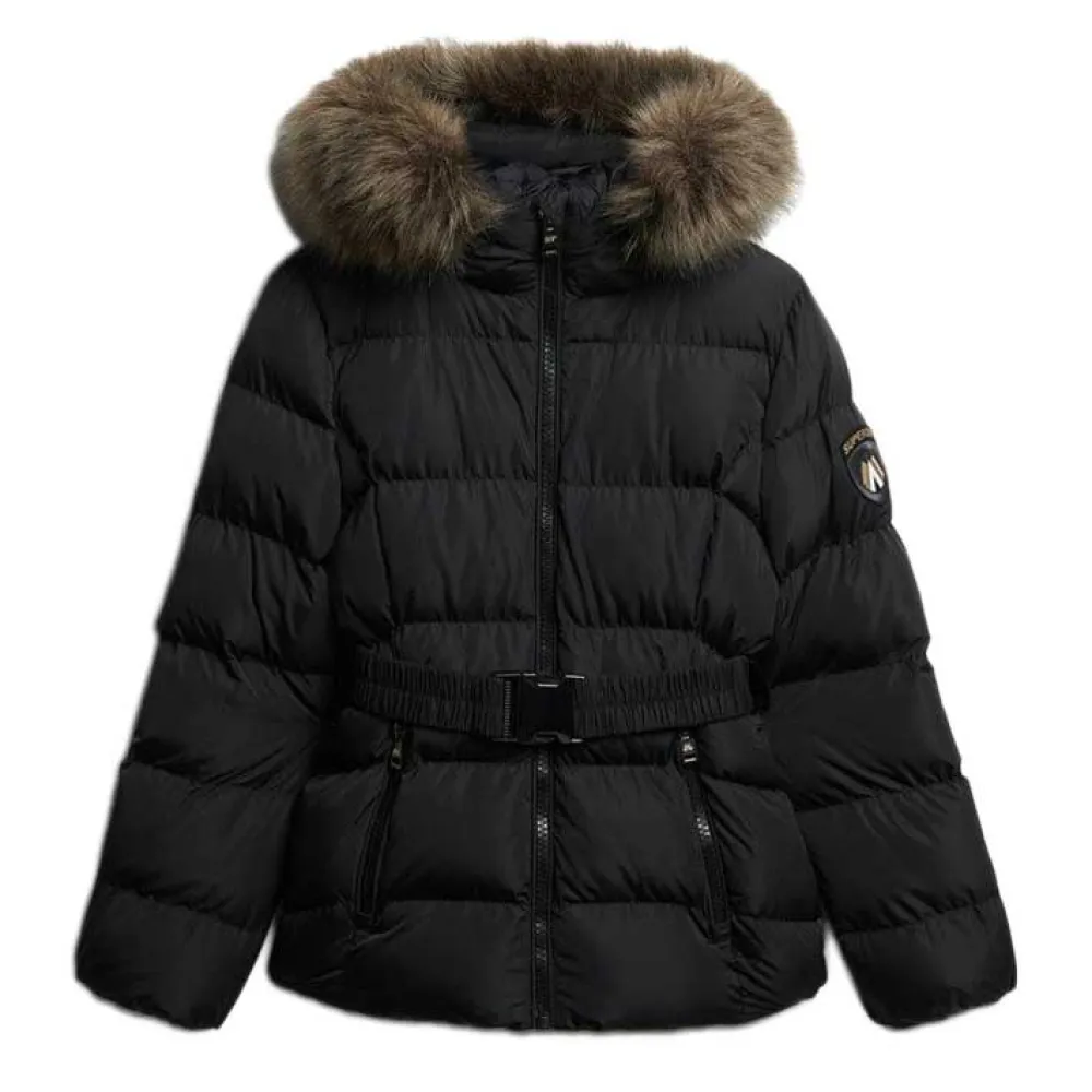 Superdry Fuji Belted padded jacket