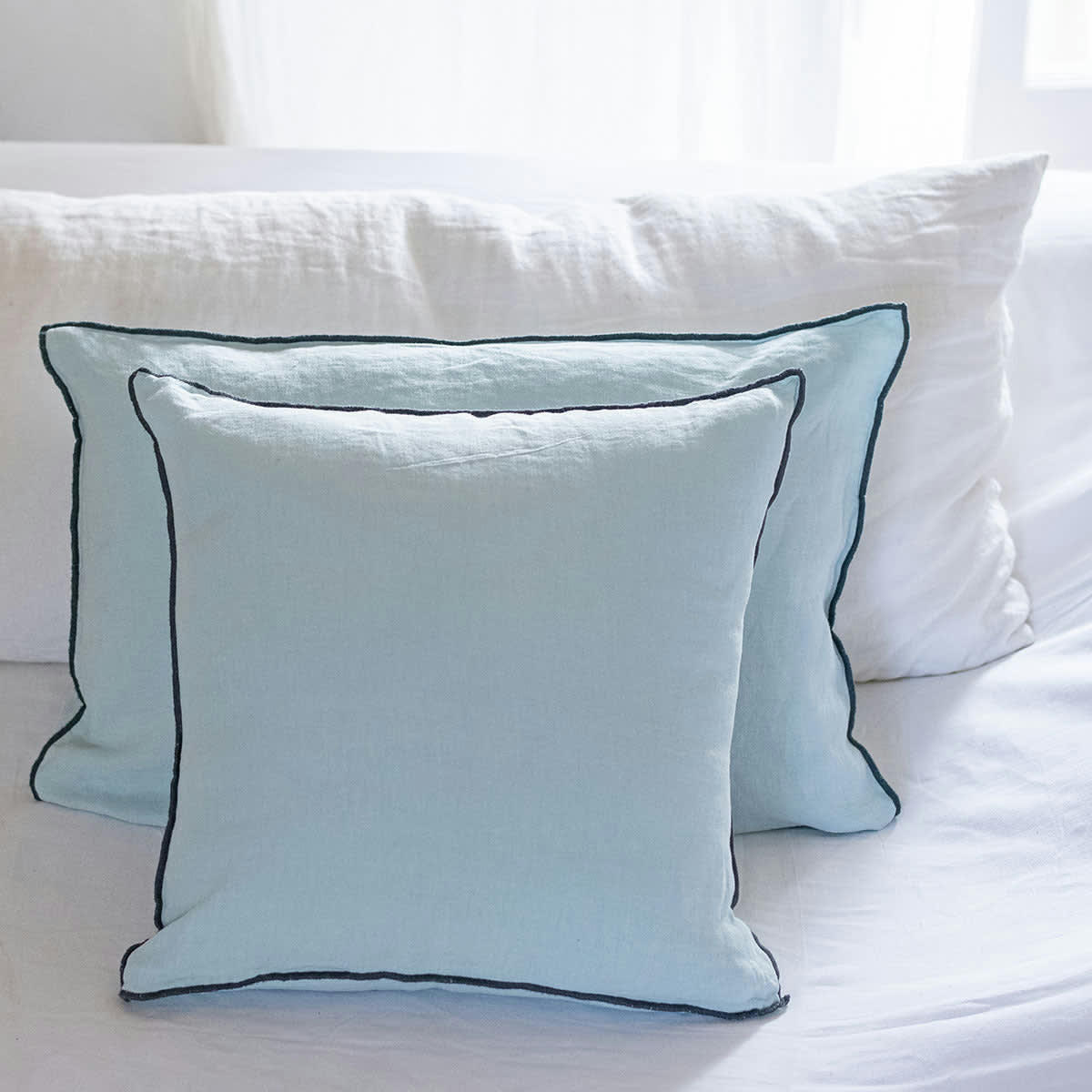 OSLO - Coussin en lin lavé