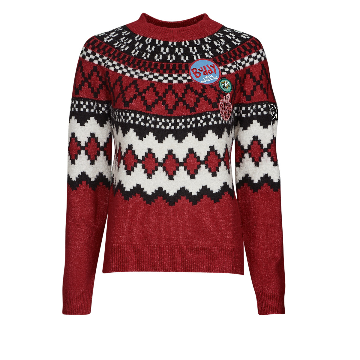 Desigual - BUDDY - Red / Black / White