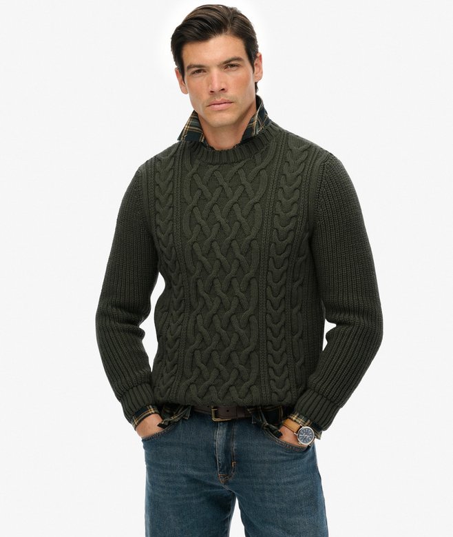 Jacob Cable Knit Jumper