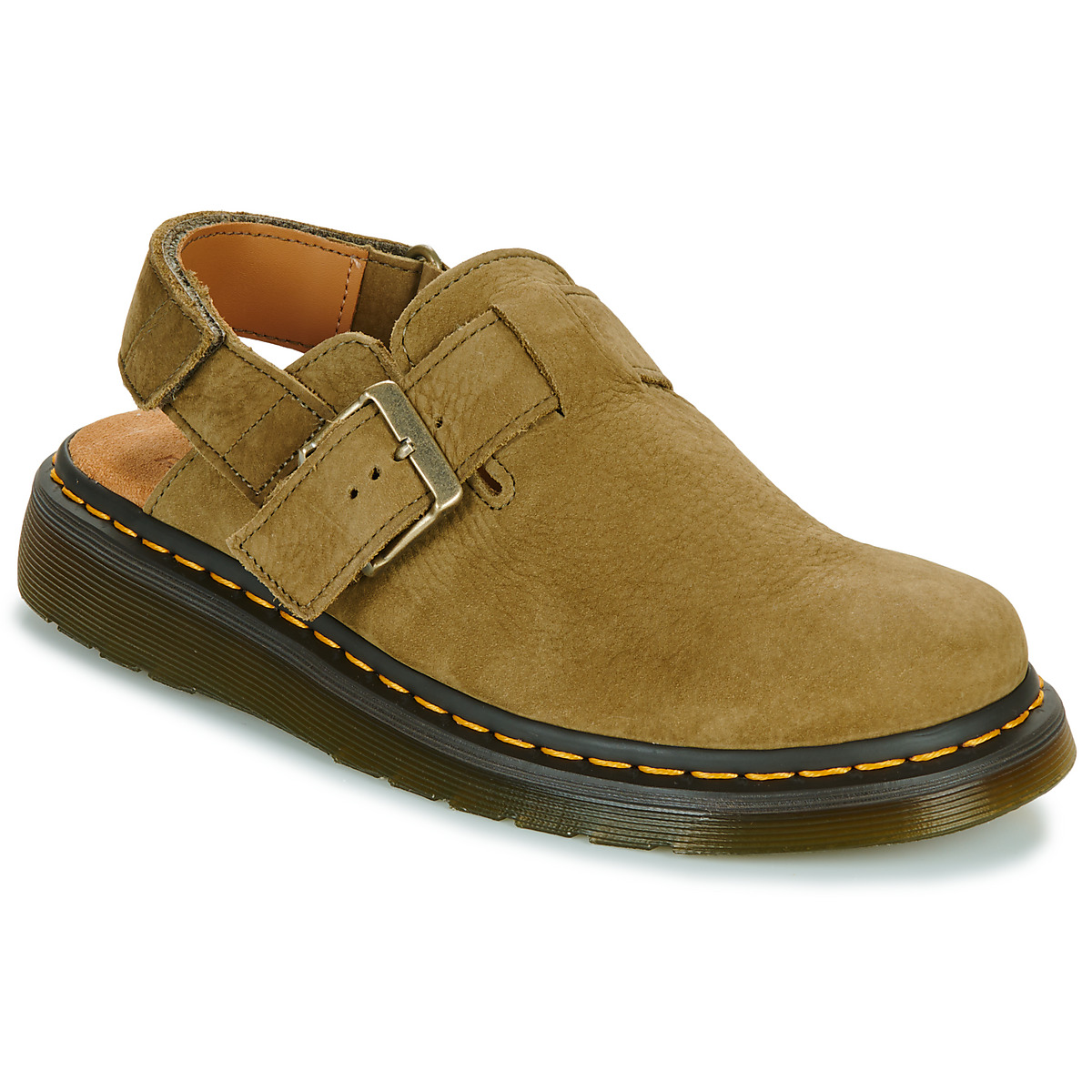 Dr. Martens - Jorge Muted Olive Tumbled Nubuck+E.H.Suede - Kaki