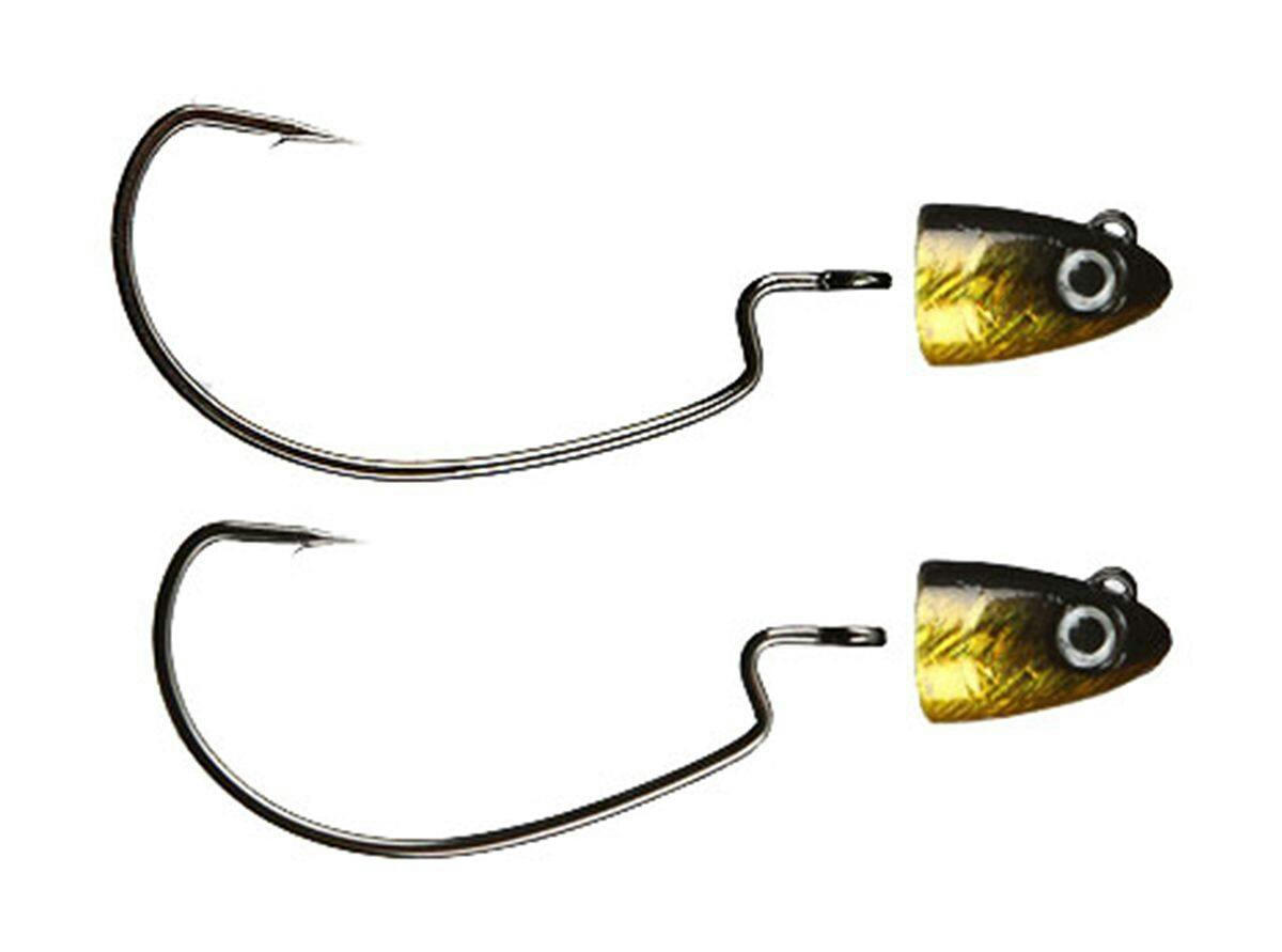 Freedom Lures Hydra Jig, Golden Shad