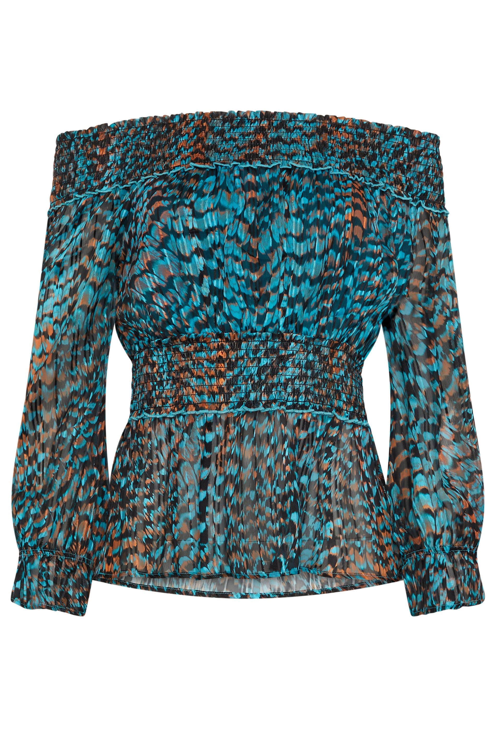 Star by Julien Macdonald Printed Bardot Top