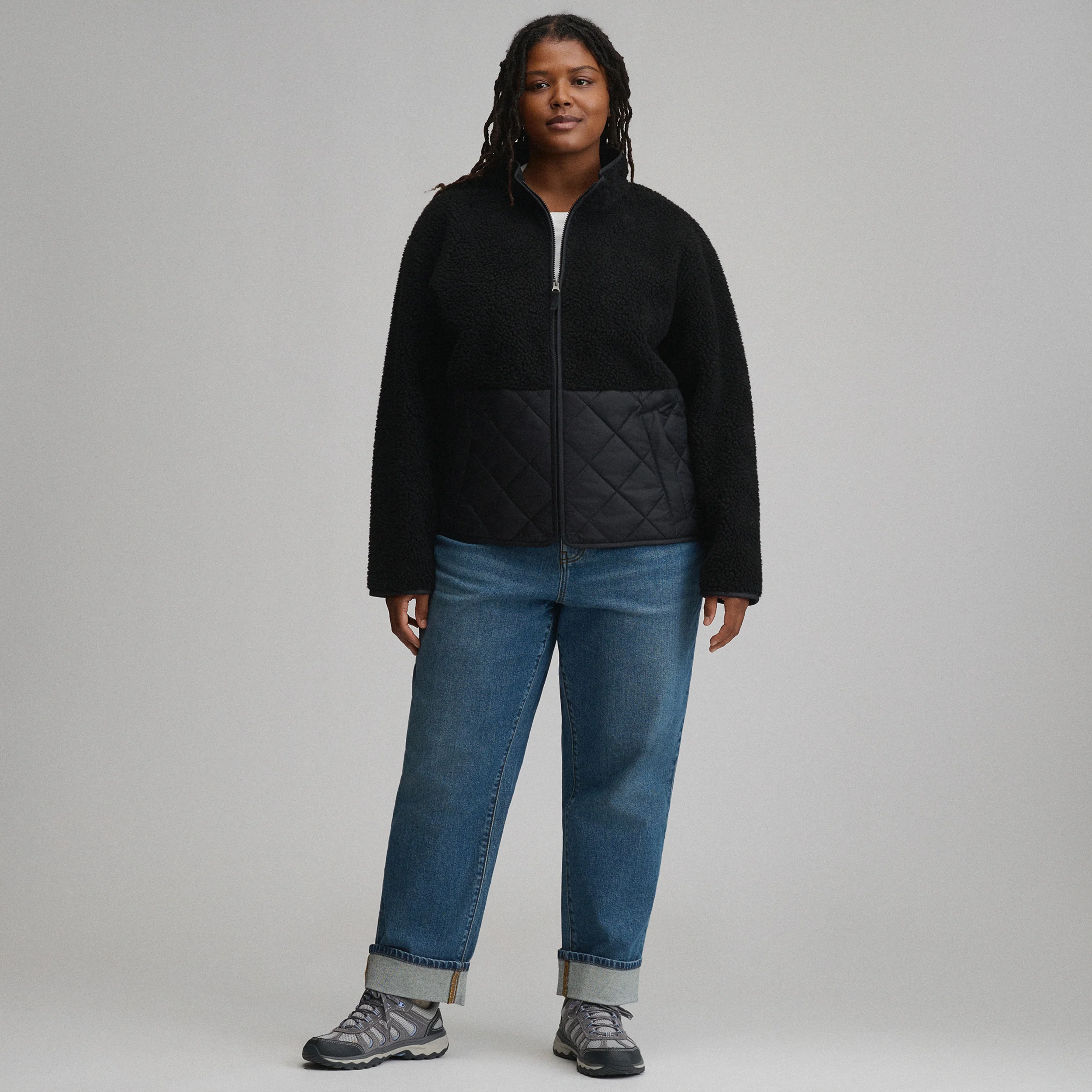 Women's Wander Mixed Media Fleece Jacket