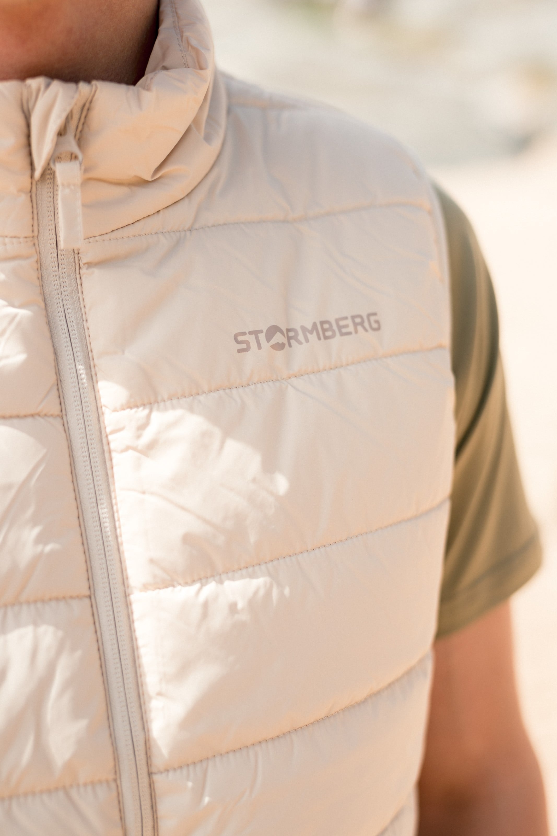 Strimberg vattert vest
