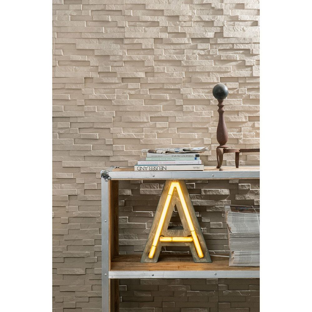 FLIS DECOSA SIERRA 50X20CM HVIT