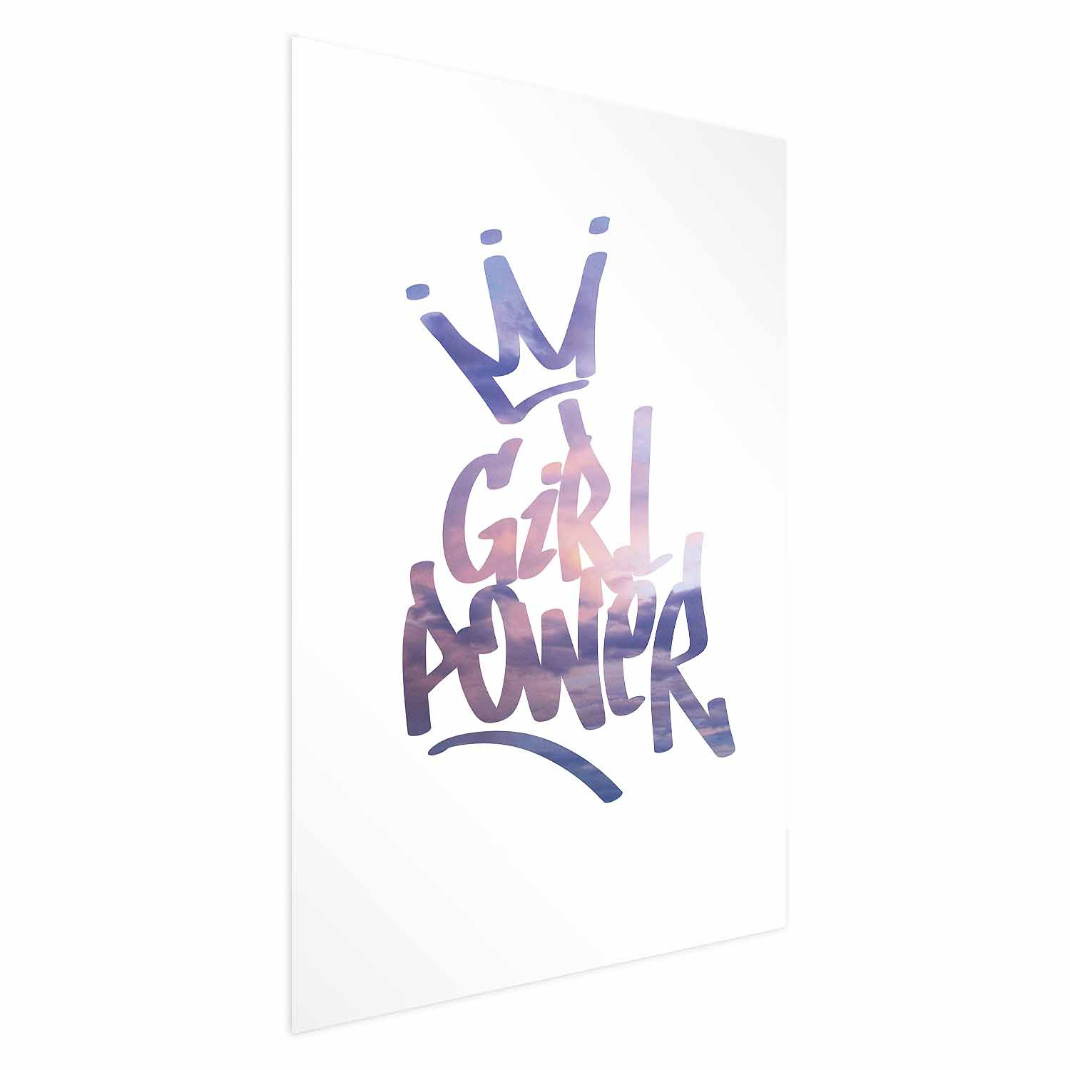 Plakat Girl Power 21x30 cm