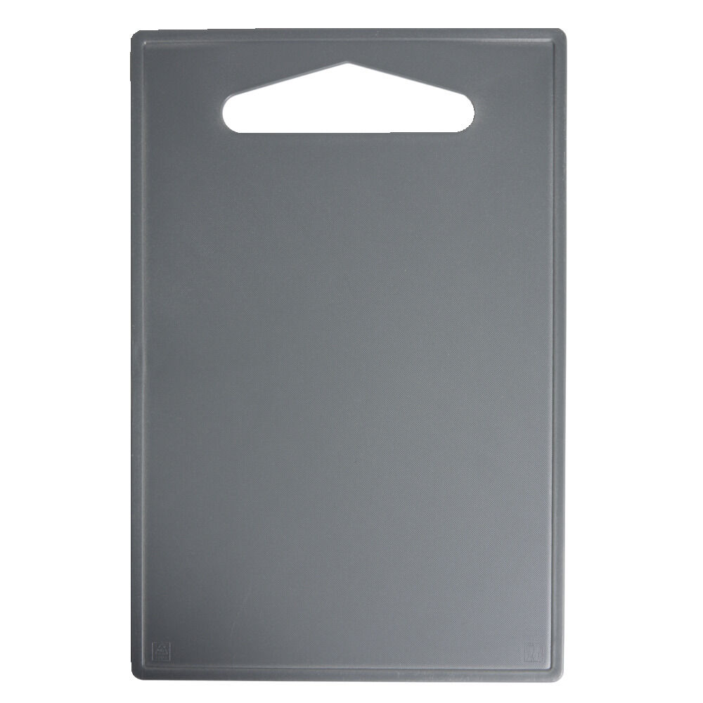 Planche à découper en plastique gris