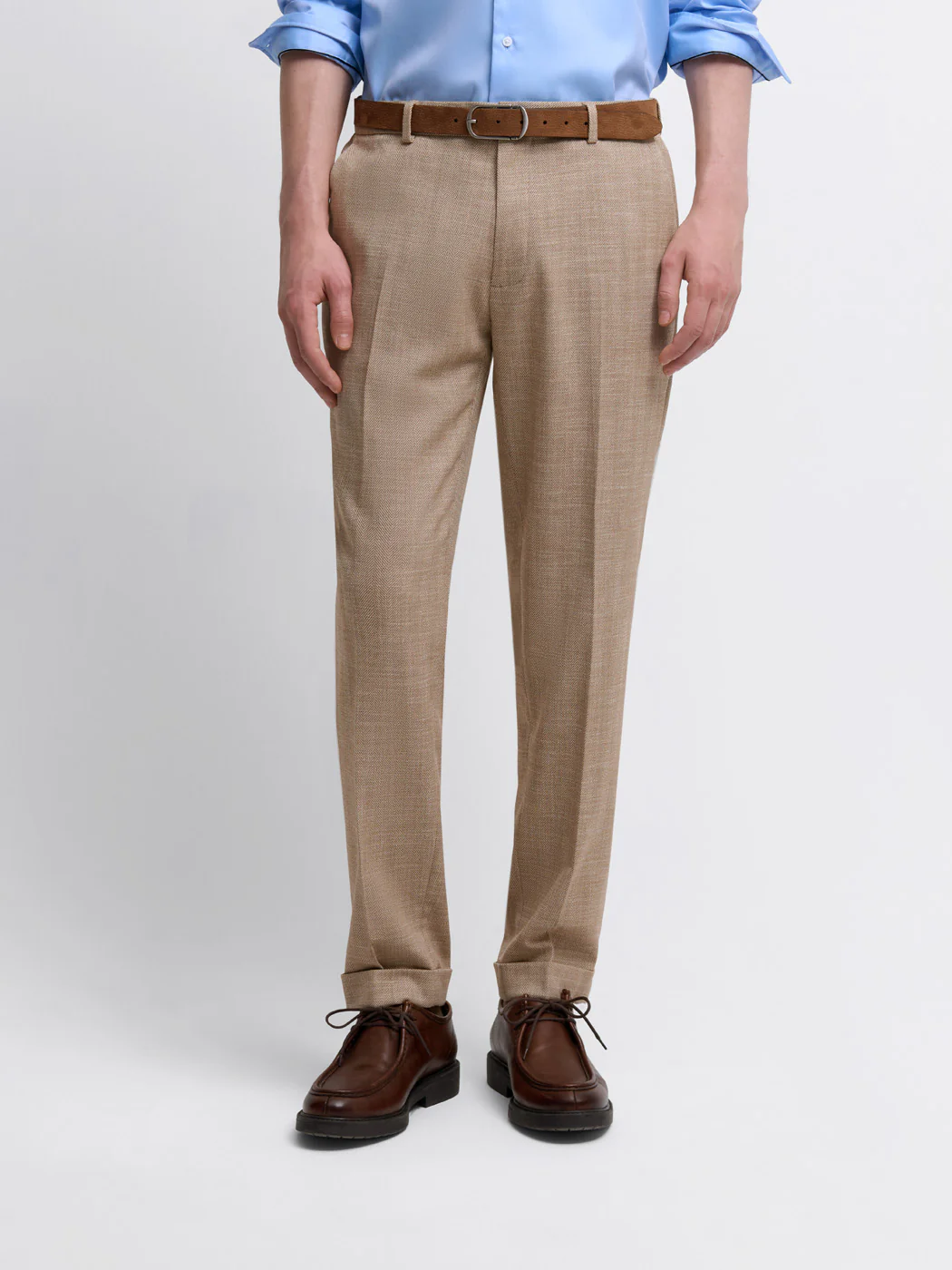 Pantalon de costume à motif