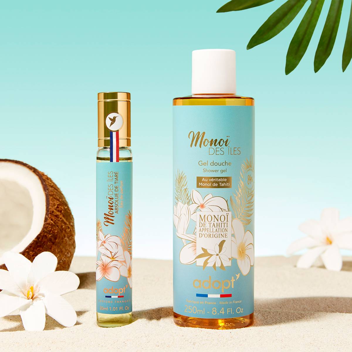 Monoï des ÎlesCoffret valise Eau de parfum 30ml   Gel douche 250ml