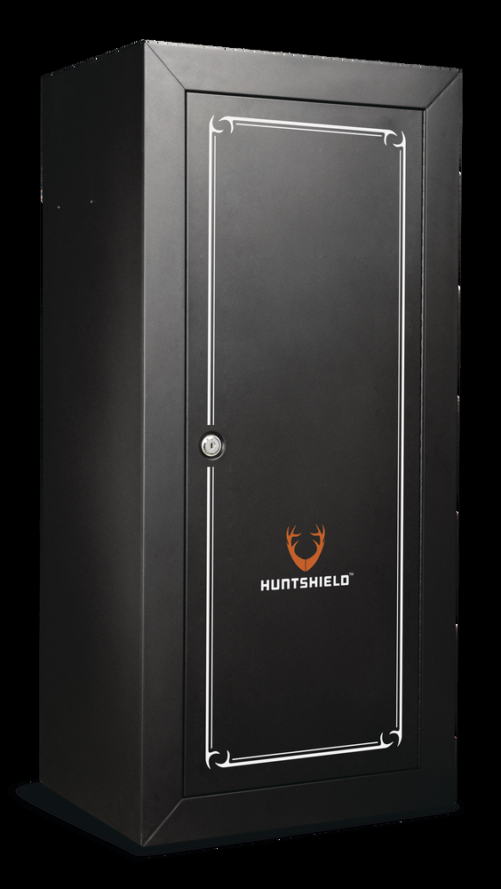 Huntshield Fully-Assembled 24-Gun Security Cabinet/Safe, 25.5 x 20.5 x 55-in