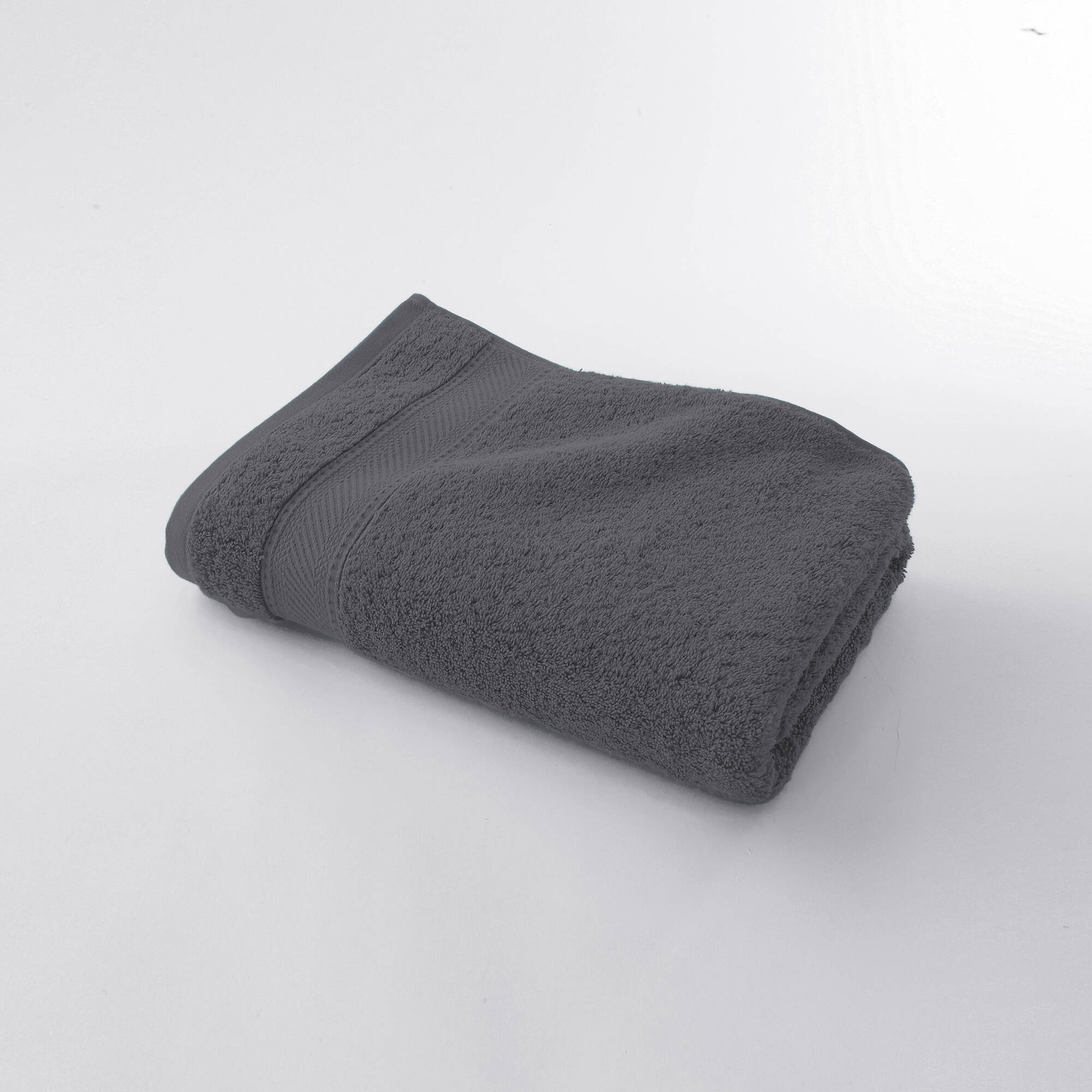 Collection serviettes de bain unies 540g/m2 confort luxe