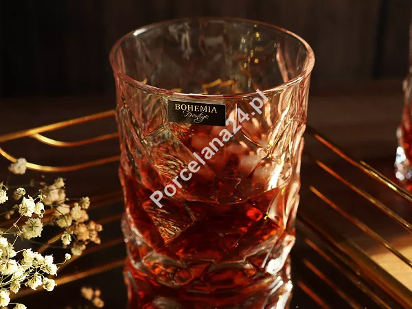 Kpl. szklanek do whisky 300 ml (6szt) Bohemia Prestige - Illusion 4SB.IL.802534