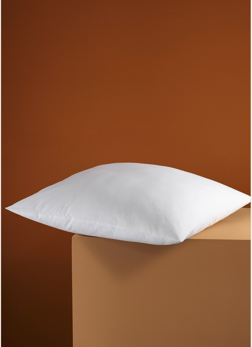 OREILLER MOELLEUX EN PERCALE DE COTON BLANC