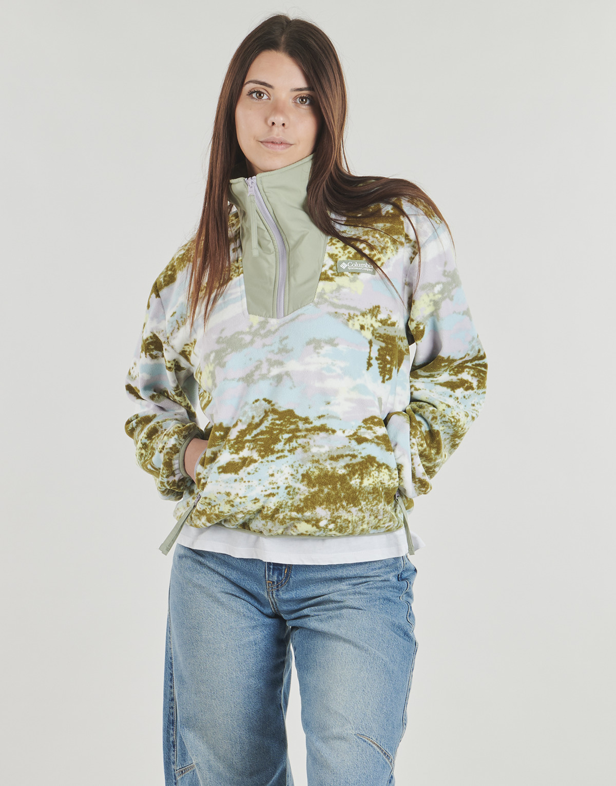 Columbia - SEQUOIA GROVE PRINTED HALF ZIP - Multicolour