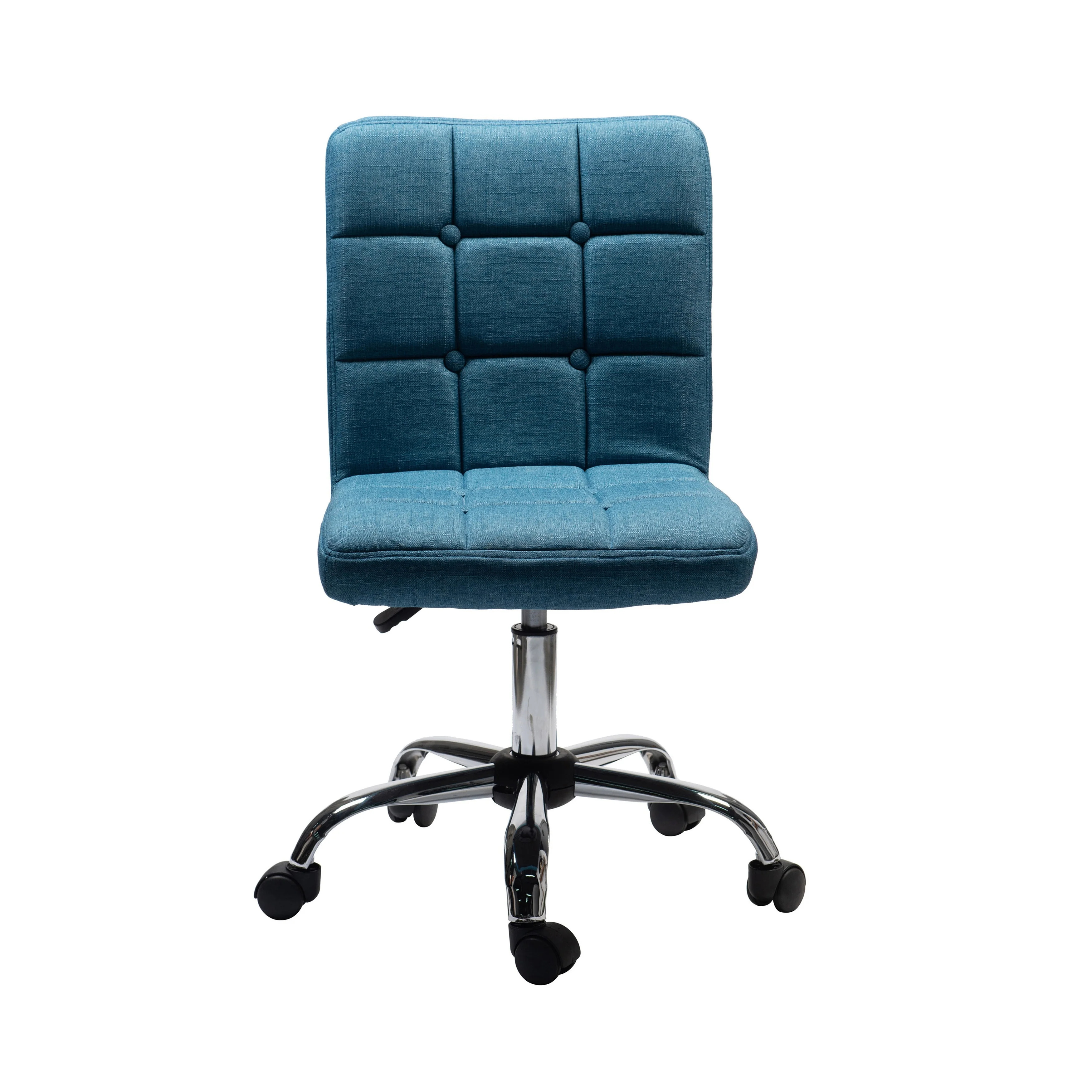 Porthos Home Alice Tufted Fabric Office Chair with Metal Base