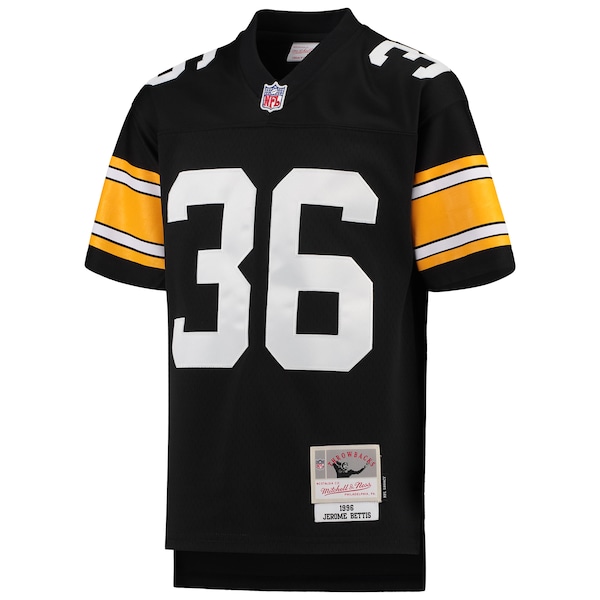 Jerome Bettis Pittsburgh Steelers Youth 1996 Legacy Retired Player Jersey - Black