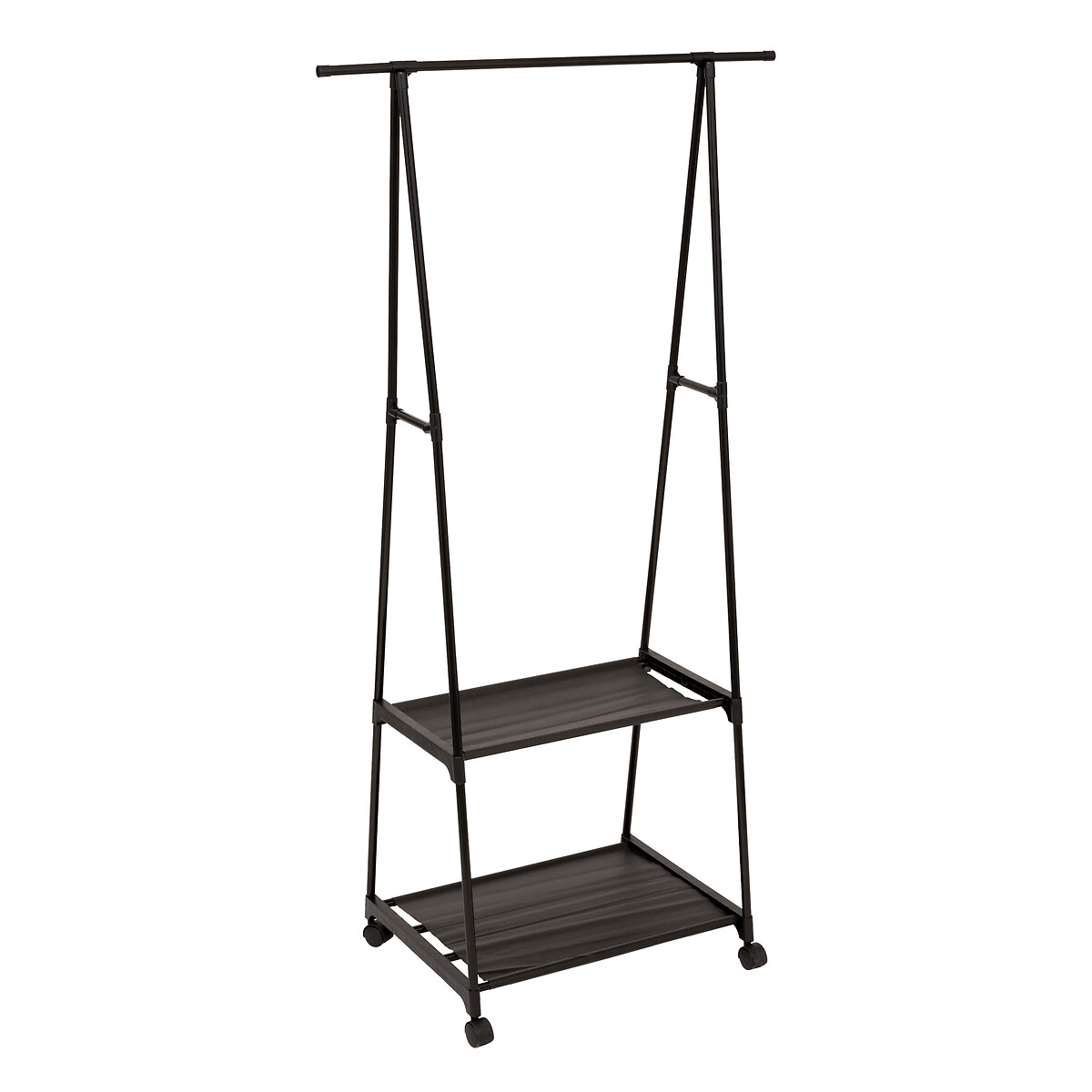 Armário INTISSA preto de metal 156cm