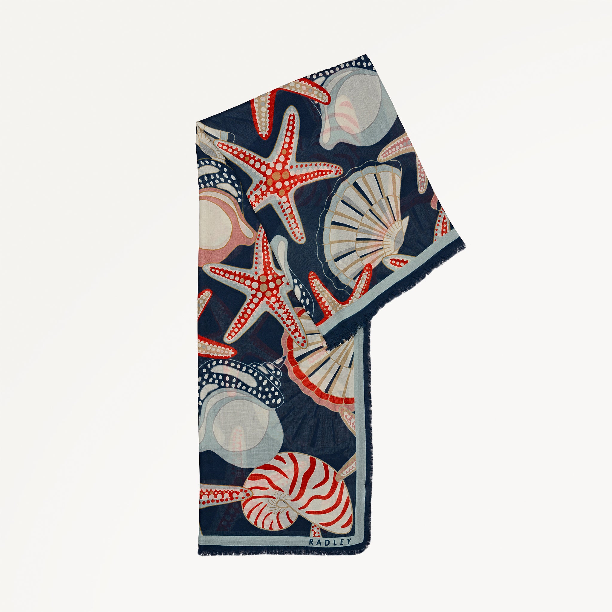 Spring Gifting Spring Scarf Naval - BRGG/110/01