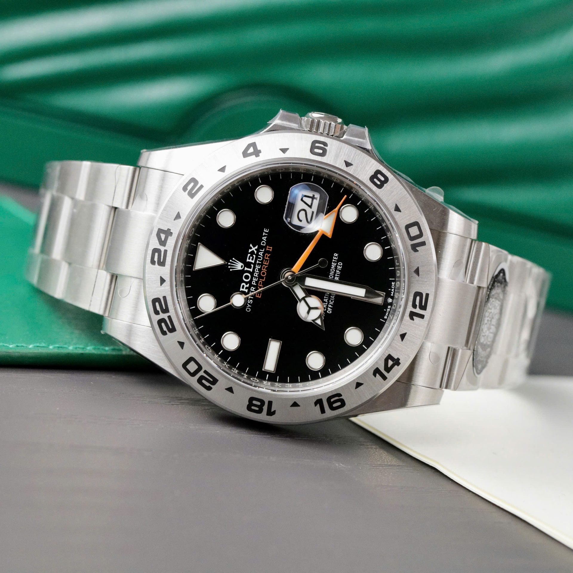 Rolex Explorer 226570 904L Steel Black Dial 42mm Oyster Super Clone
