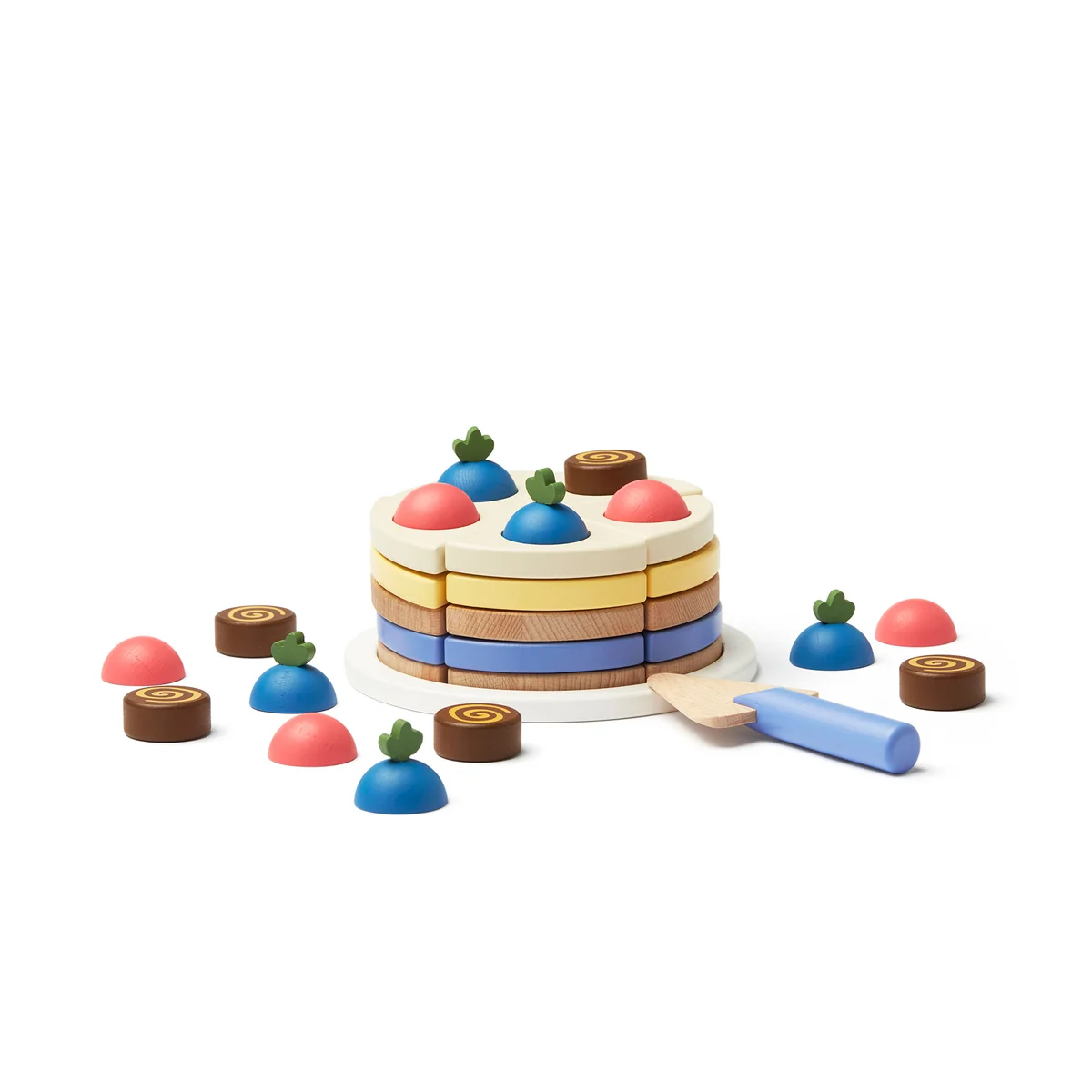 Kids Concept - Bistro Schichttorte, bunt (43er-Set)