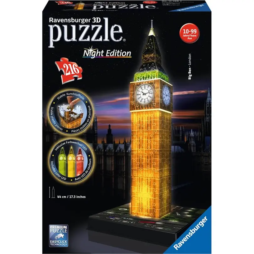 3D-Puzzle Night Edition