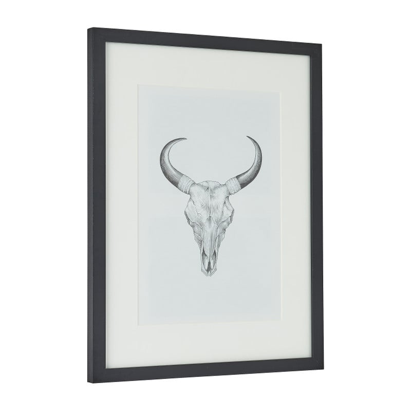 Fotolijst met passe partout - zwart - 21x30 cm