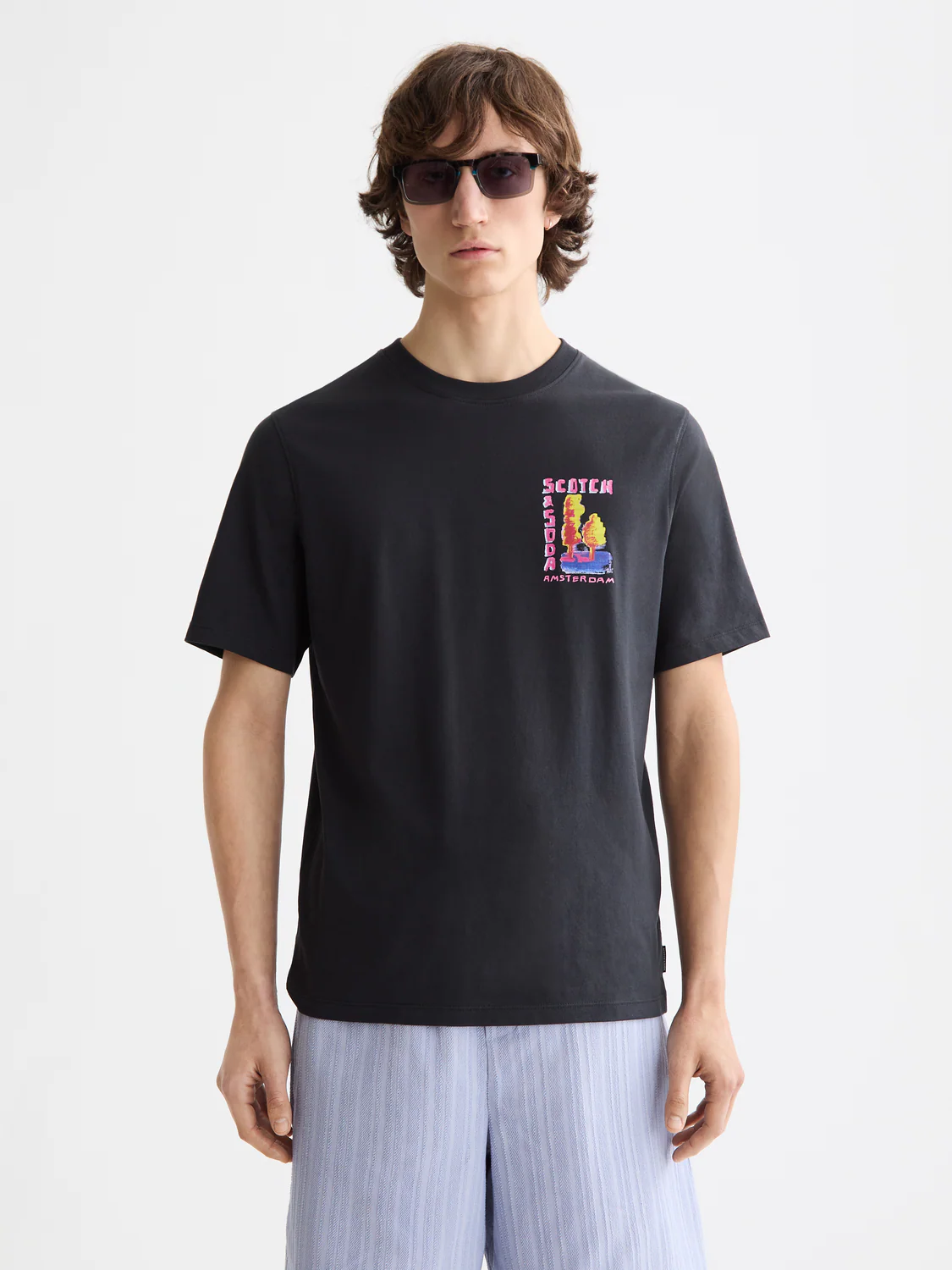 Regular-Fit Front And Back Artwork T-Shirt