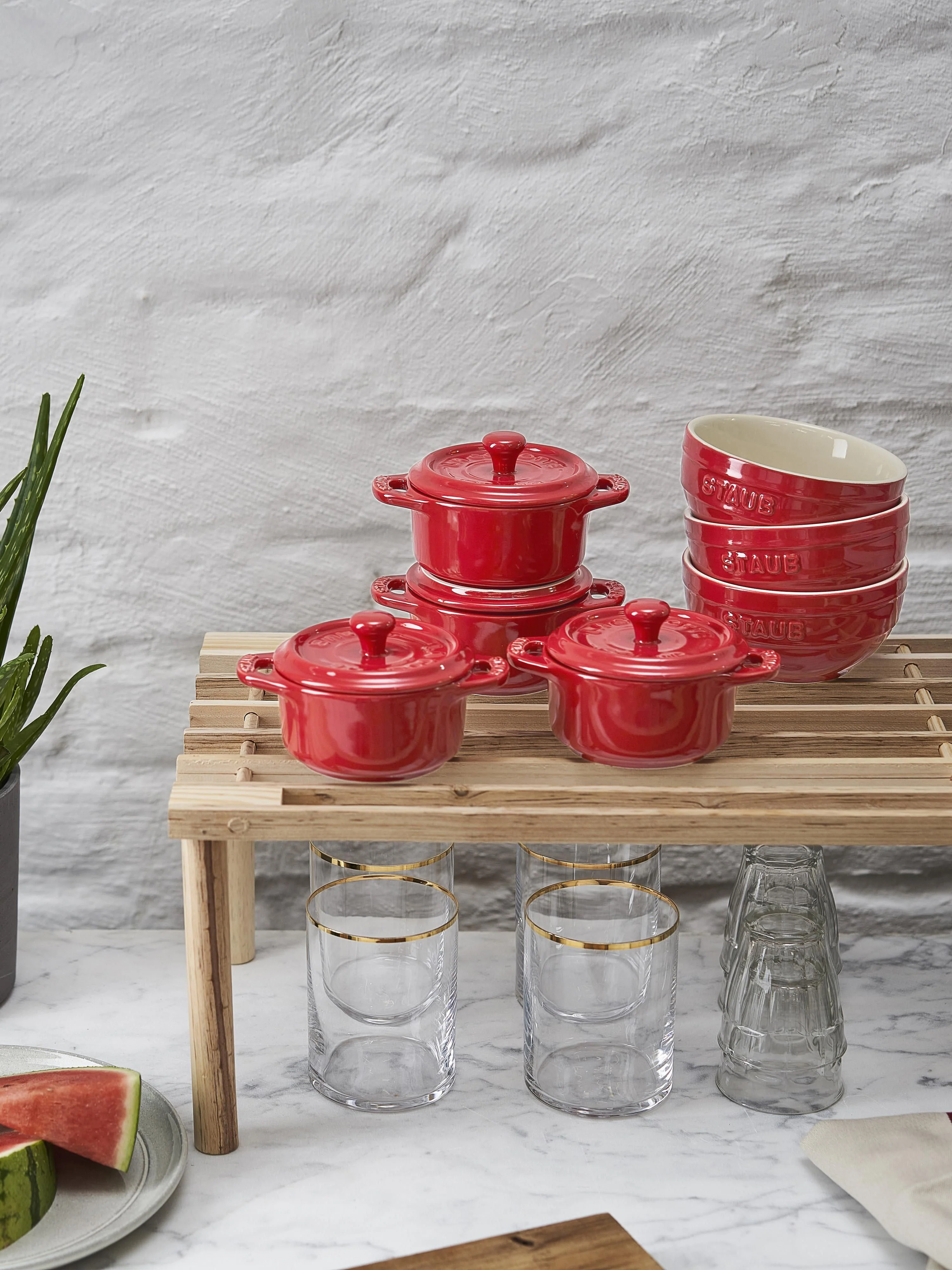 Kleine Ofenformen Mini Cocotte, 4er-Set