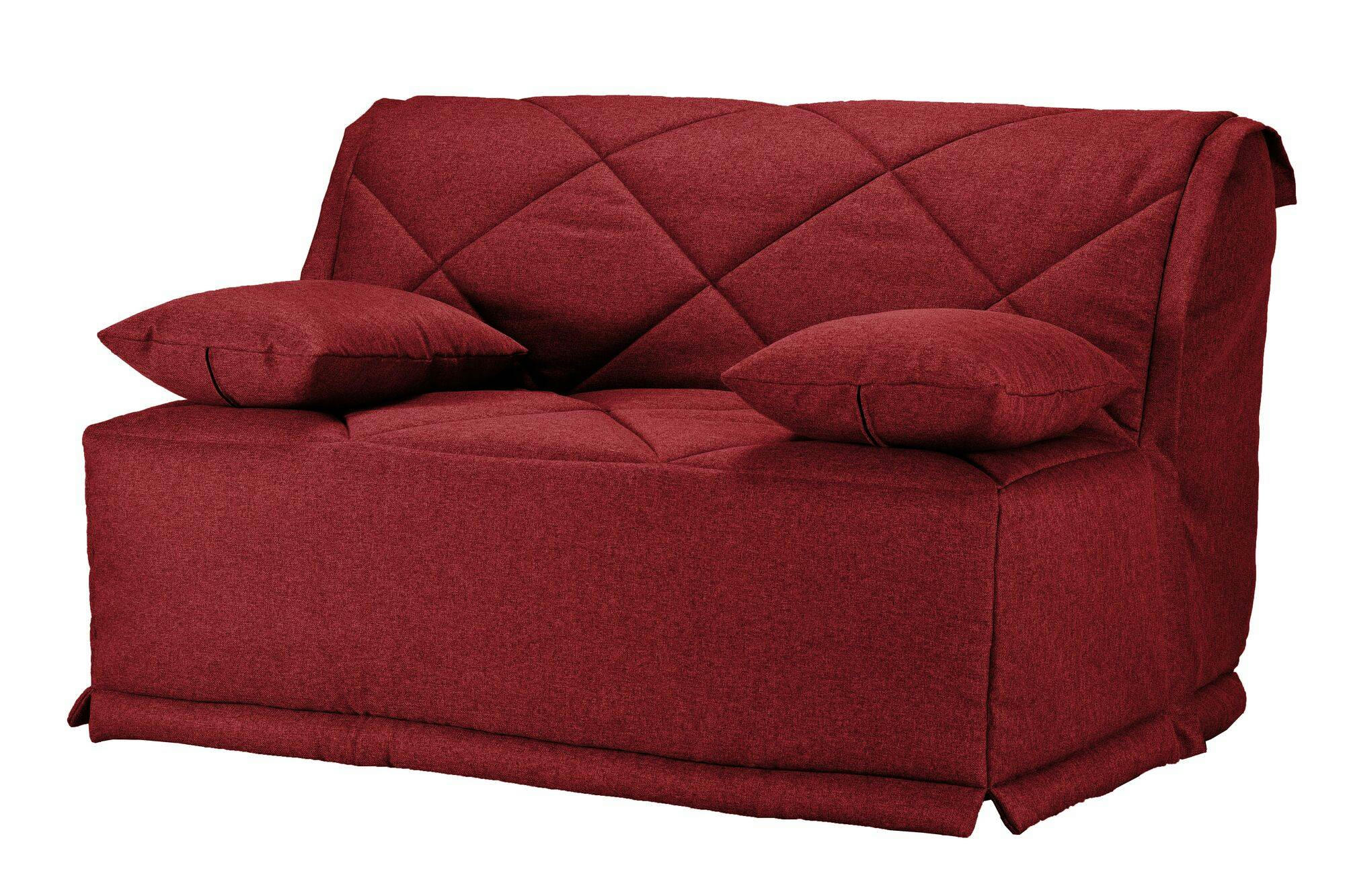 GINA - Banquette BZ avec matelas de 15 cm griotte