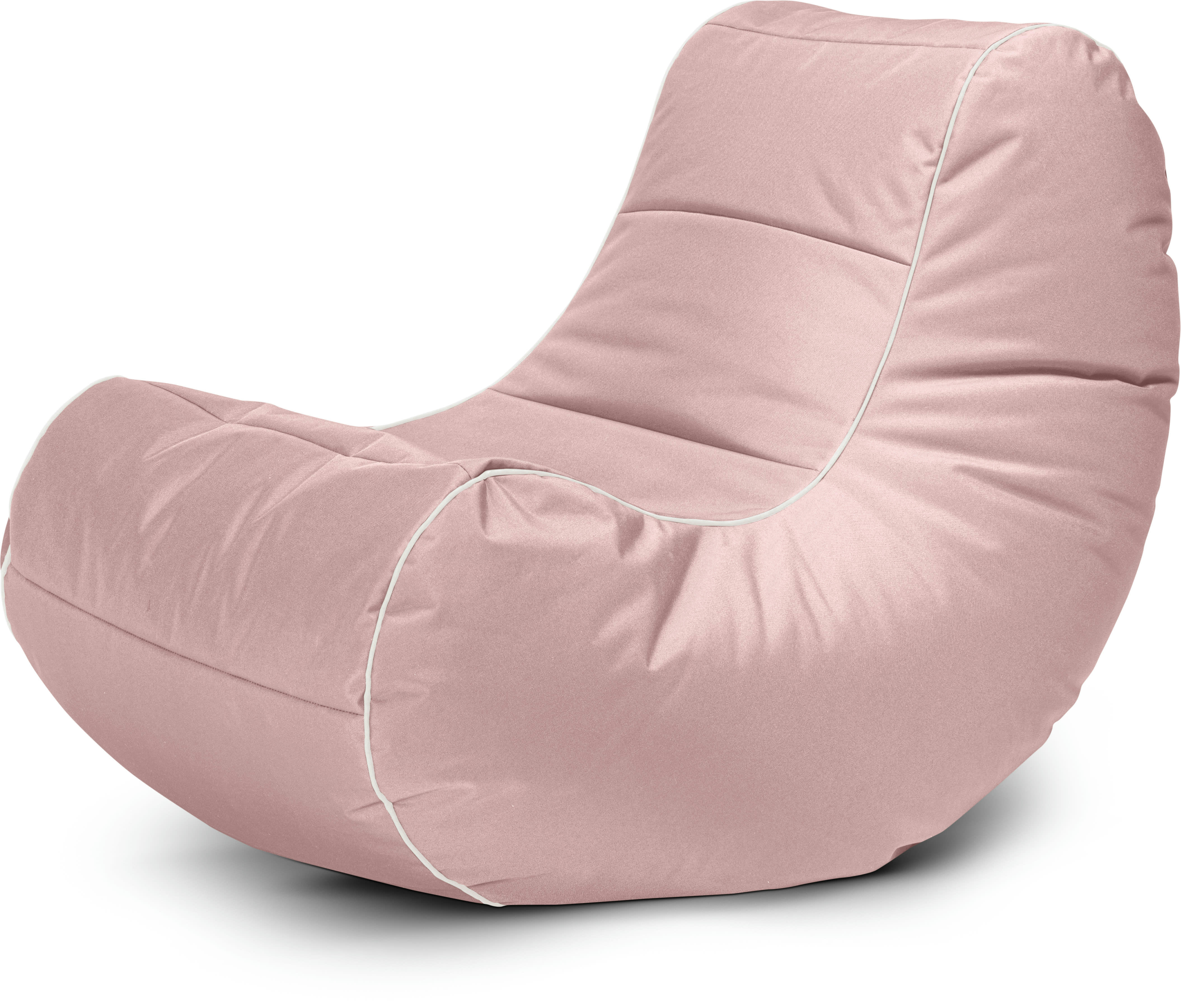 SCUBA - Pouf confort intérieur et extérieur rose 110x70x60cm