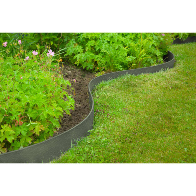 Bordure flexible grise 1200 x 12 x 0,5 cm