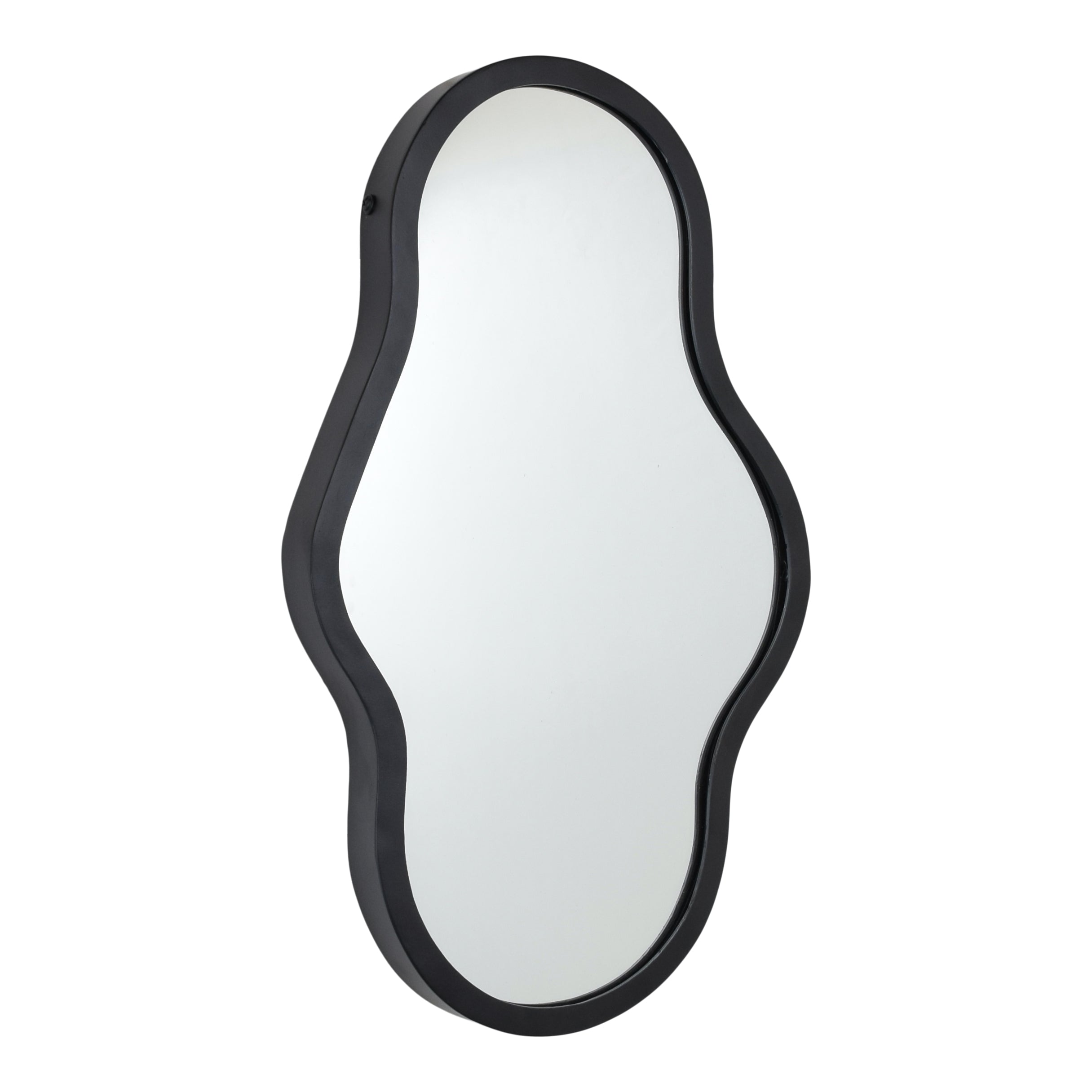 LOFT42 Spiegel Origa Small - Organische vorm - Metaal - Zwart - 50x30