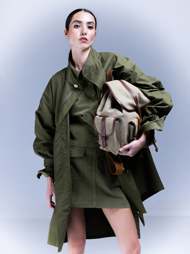 Parka philipe kaki