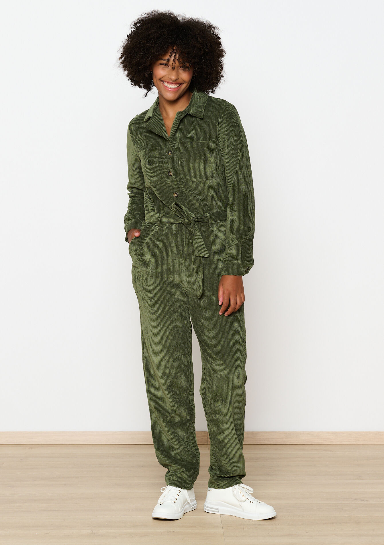 Corduroy jumpsuit