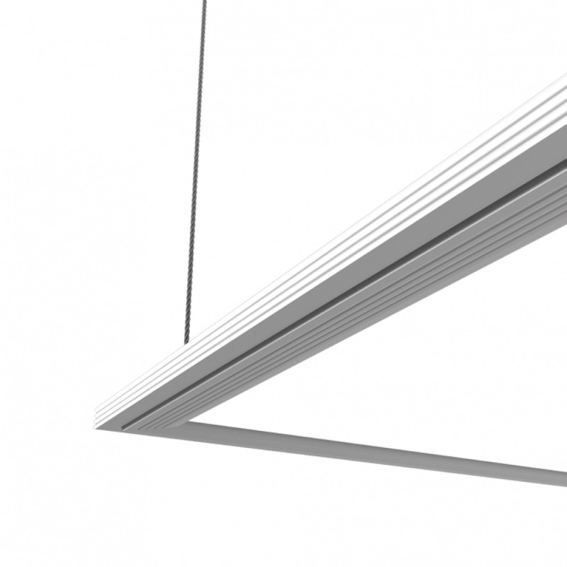 Dalle de plafond LED avec variation de température de lumière 60 x 60 cm 3300 lm 42 W XANLITE