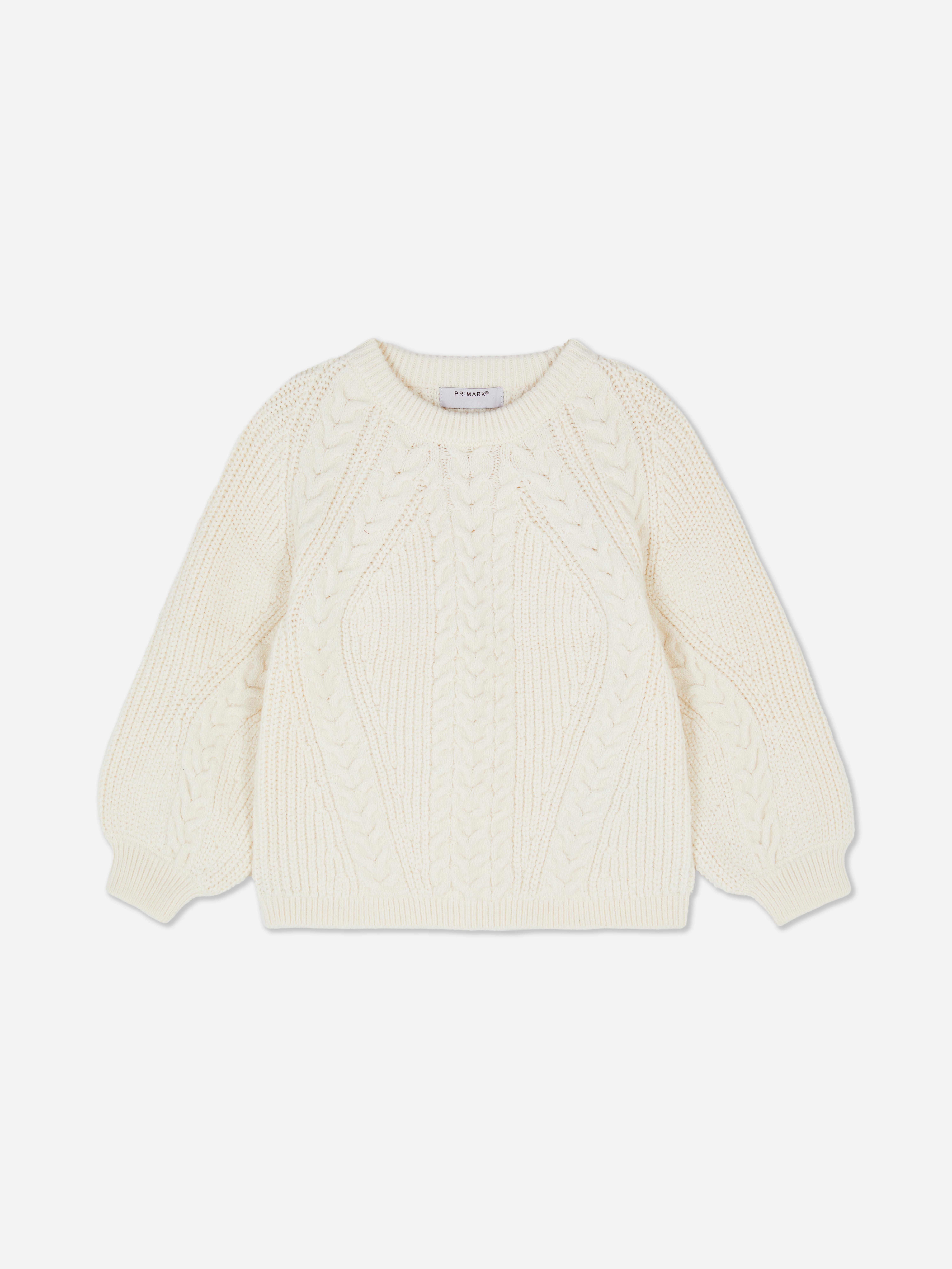 1.5-8yrs | Cable Knit Sweater