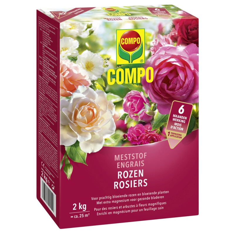 Engrais pour rosier 2 kg COMPO