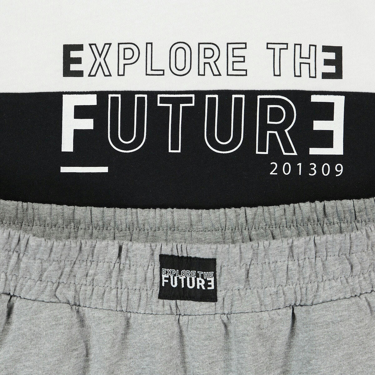 Pyjashort avec short en molleton