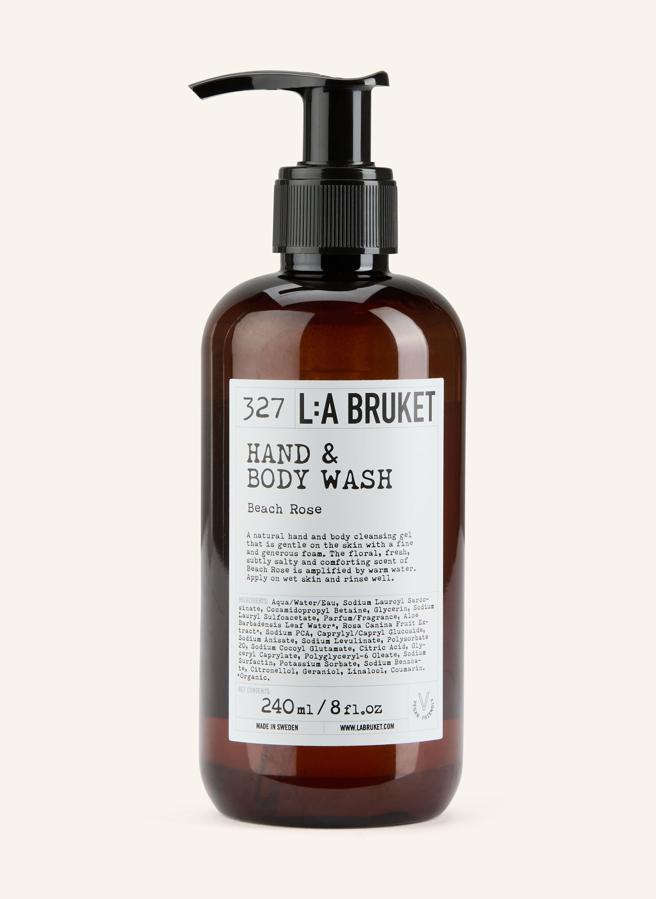 L:A BRUKET Seife 327 BEACH ROSE